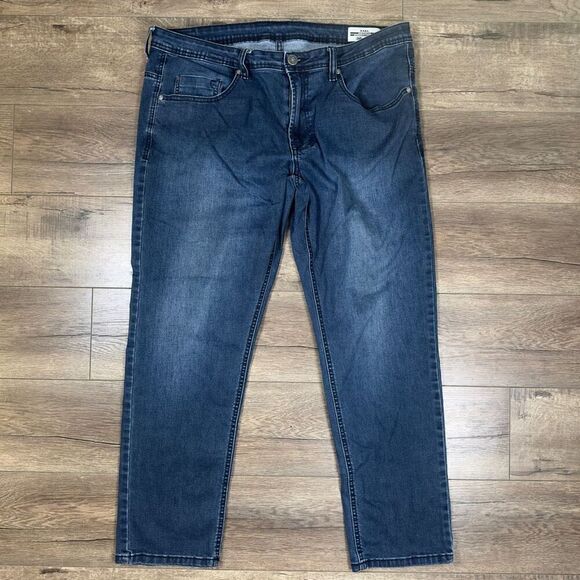Buffalo David Bitton Men’s Size 38x30 Axel Slim Stretch Jeans Blue Dark Wash - Picture 1 of 9